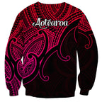 aotearoa-maori-koru-sweatshirt-polynesian-pacific-tribal-pink