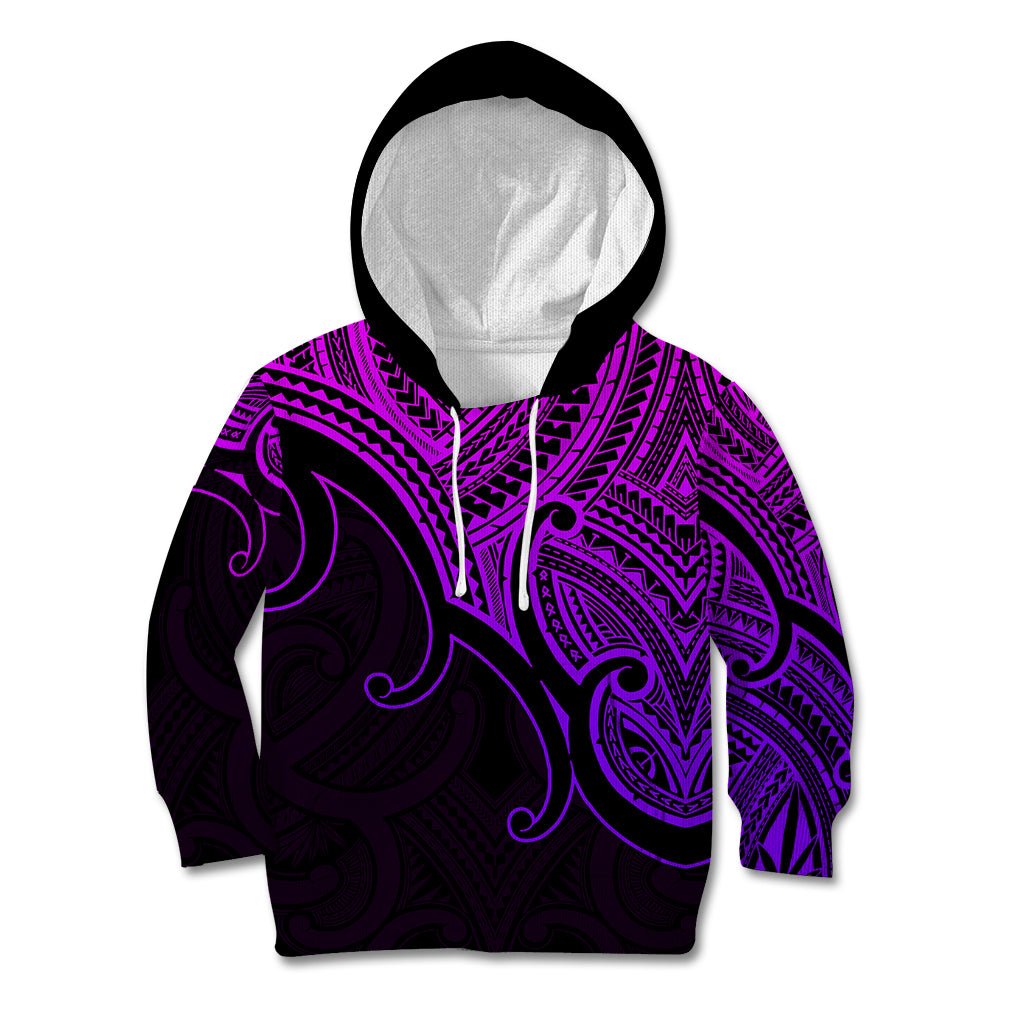 aotearoa-maori-koru-kid-hoodie-polynesian-pacific-tribal-purple