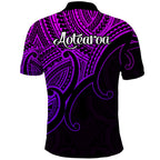 aotearoa-maori-koru-polo-shirt-polynesian-pacific-tribal-purple