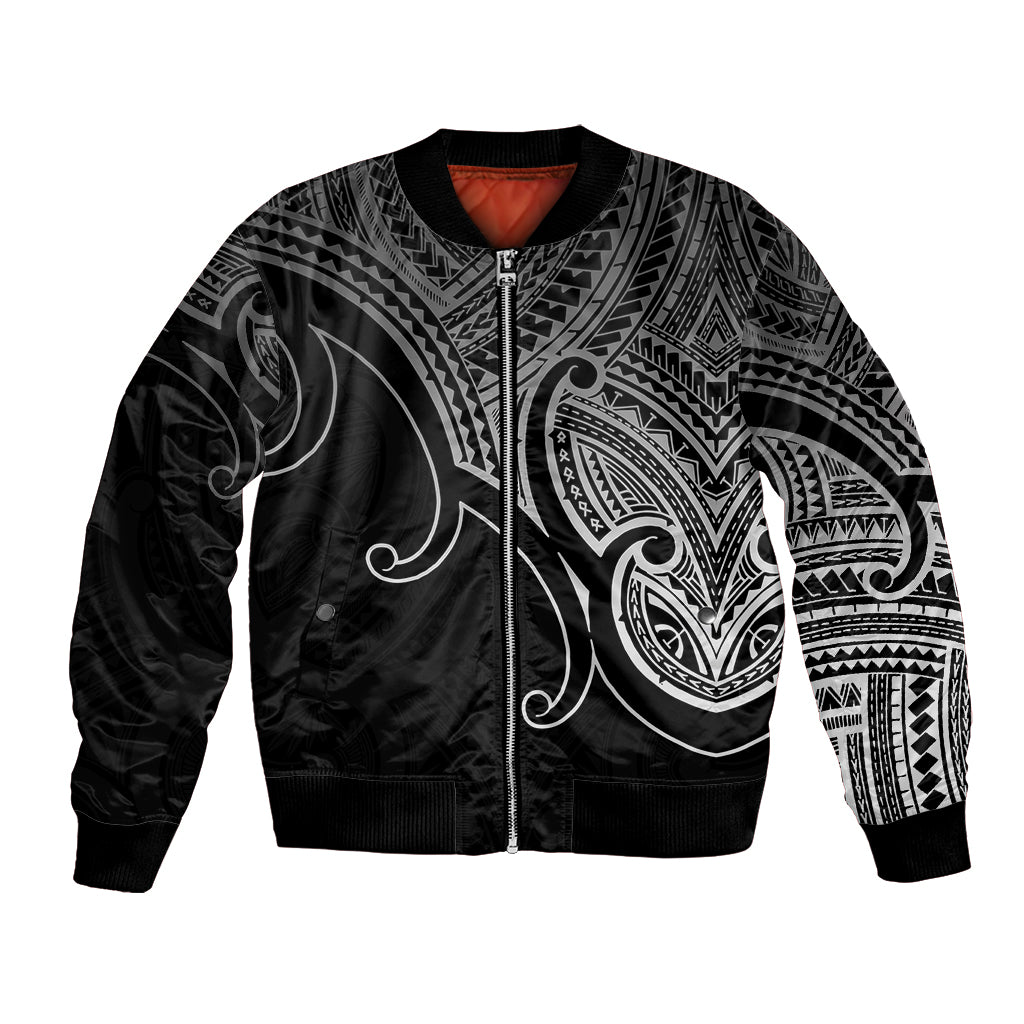 custom-aotearoa-maori-koru-bomber-jacket-polynesian-pacific-tribal-black