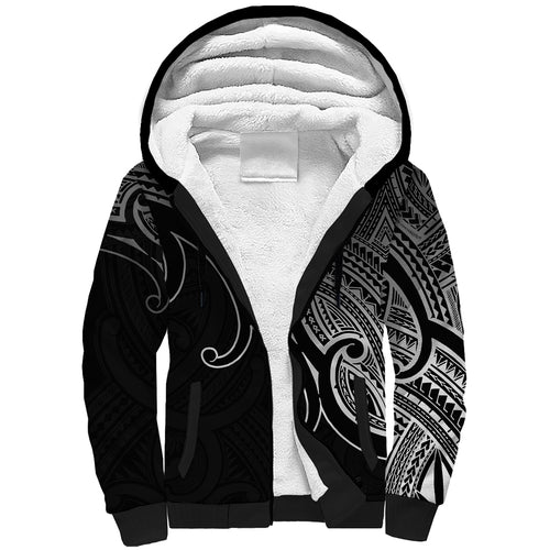 custom-aotearoa-maori-koru-sherpa-hoodie-polynesian-pacific-tribal-black
