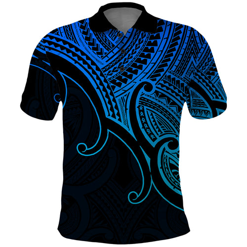 custom-aotearoa-maori-koru-polo-shirt-polynesian-pacific-tribal-blue