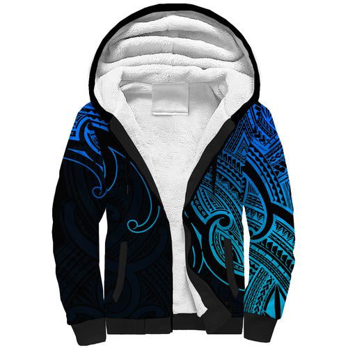 custom-aotearoa-maori-koru-sherpa-hoodie-polynesian-pacific-tribal-blue