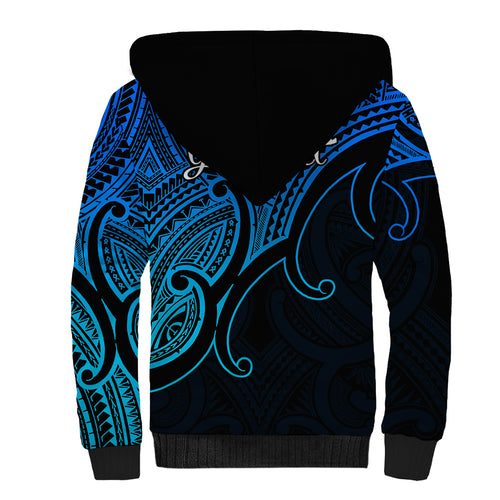 custom-aotearoa-maori-koru-sherpa-hoodie-polynesian-pacific-tribal-blue