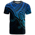 custom-aotearoa-maori-koru-t-shirt-polynesian-pacific-tribal-blue