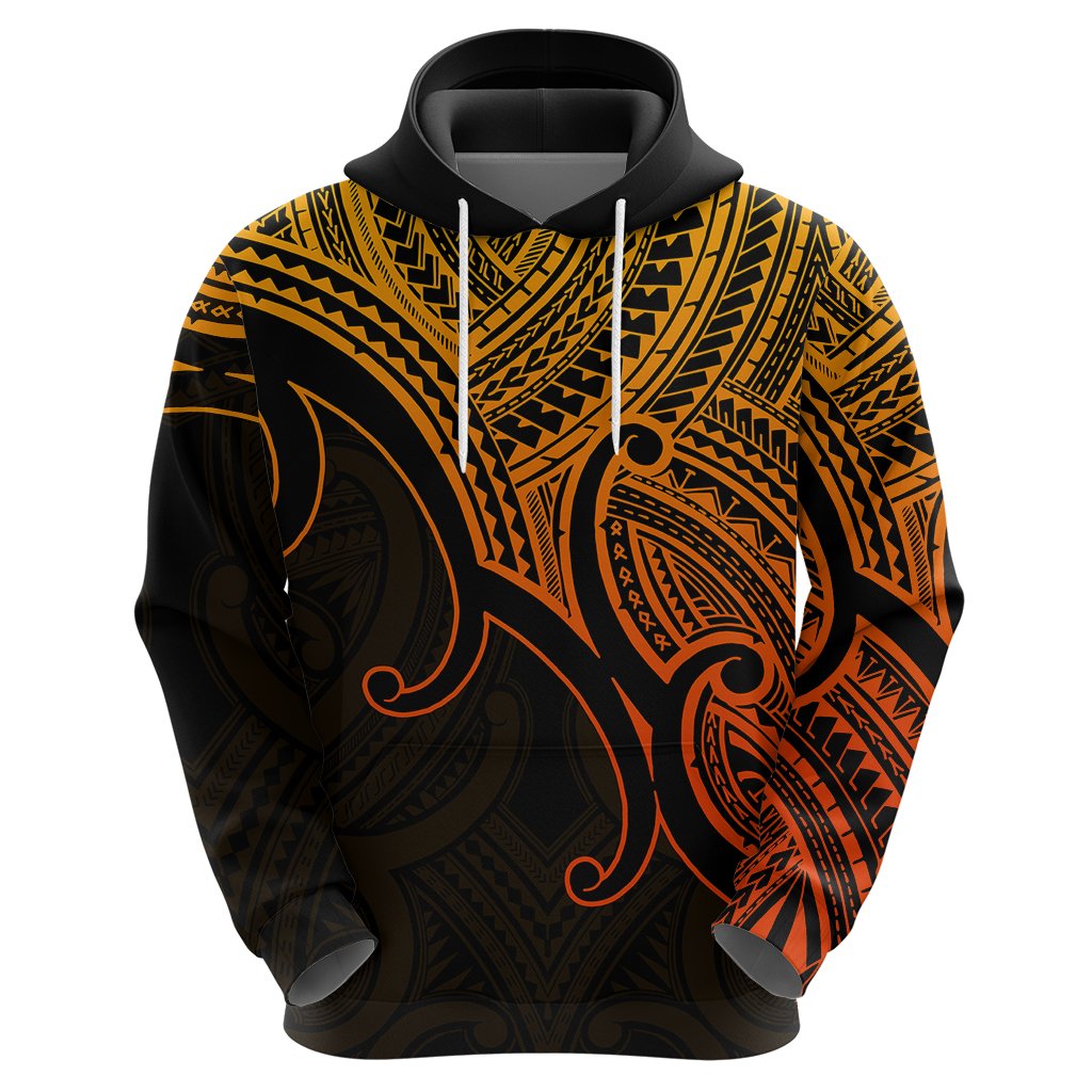 custom-aotearoa-maori-koru-hoodie-polynesian-pacific-tribal-gold