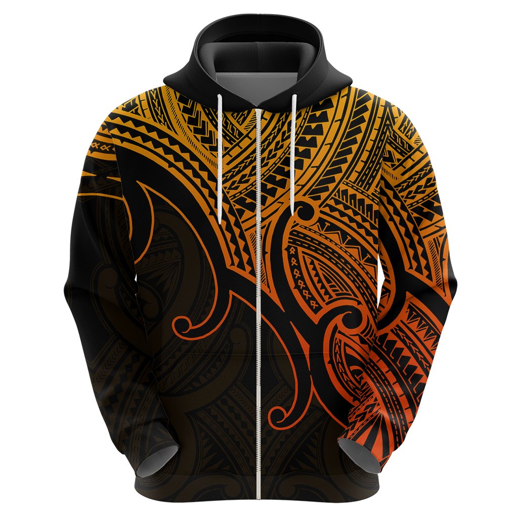 custom-aotearoa-maori-koru-hoodie-polynesian-pacific-tribal-gold
