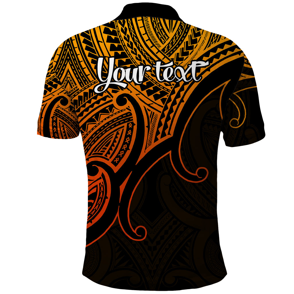 custom-aotearoa-maori-koru-polo-shirt-polynesian-pacific-tribal-gold