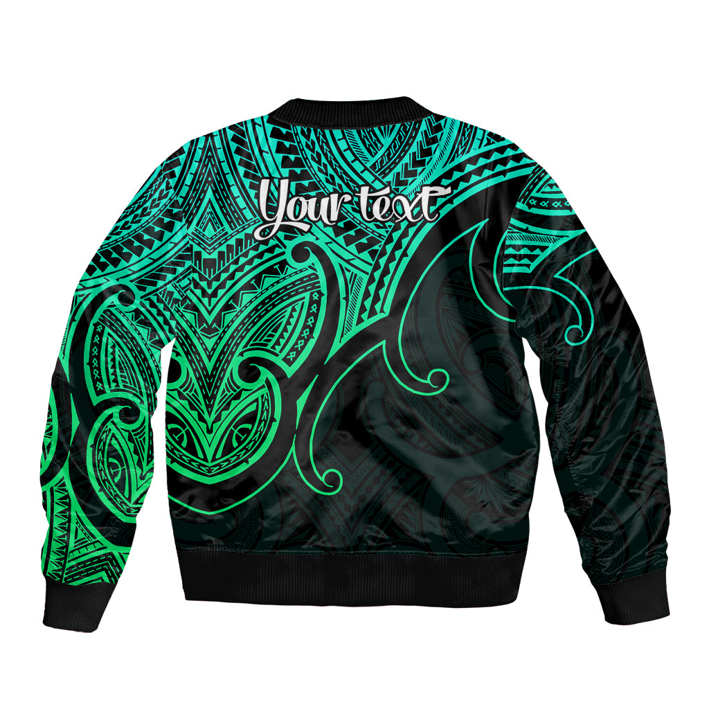 custom-aotearoa-maori-koru-bomber-jacket-polynesian-pacific-tribal-green