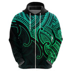 custom-aotearoa-maori-koru-hoodie-polynesian-pacific-tribal-green
