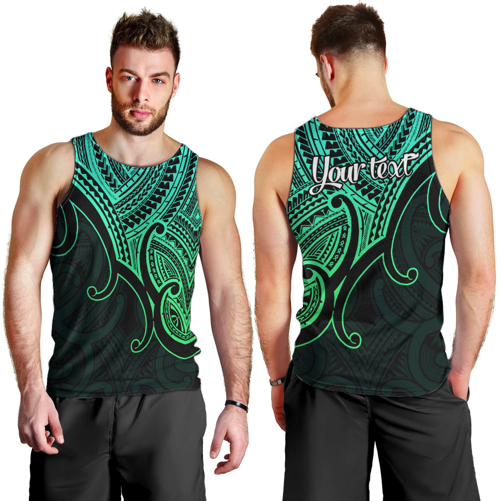 custom-aotearoa-maori-koru-men-tank-top-polynesian-pacific-tribal-green