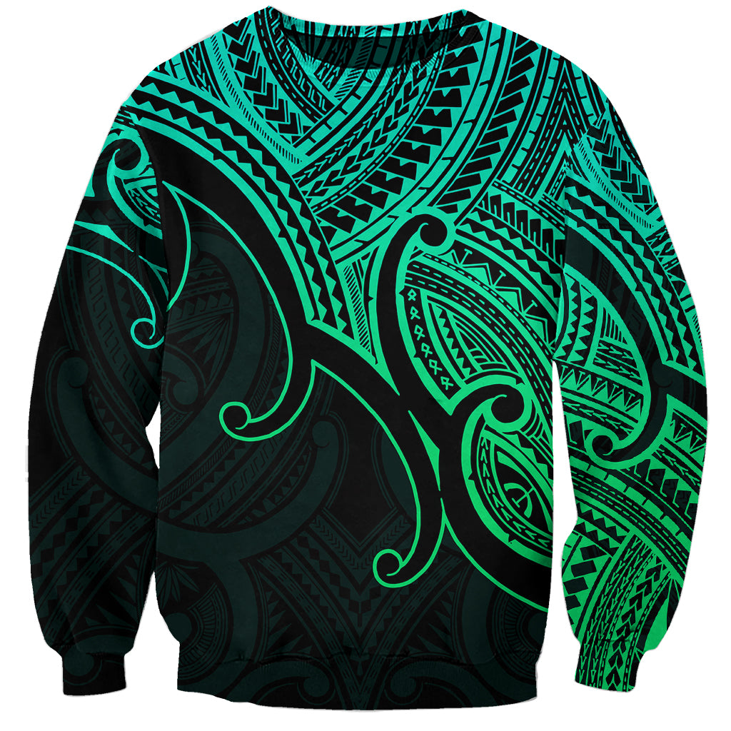 custom-aotearoa-maori-koru-sweatshirt-polynesian-pacific-tribal-green