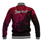 custom-aotearoa-maori-koru-baseball-jacket-polynesian-pacific-tribal-pink