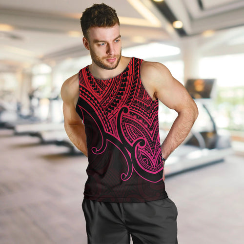 custom-aotearoa-maori-koru-men-tank-top-polynesian-pacific-tribal-pink