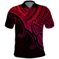 custom-aotearoa-maori-koru-polo-shirt-polynesian-pacific-tribal-pink