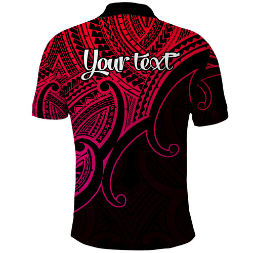 custom-aotearoa-maori-koru-polo-shirt-polynesian-pacific-tribal-pink