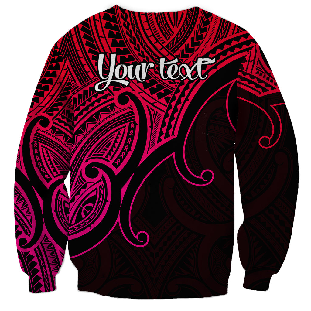 custom-aotearoa-maori-koru-sweatshirt-polynesian-pacific-tribal-pink