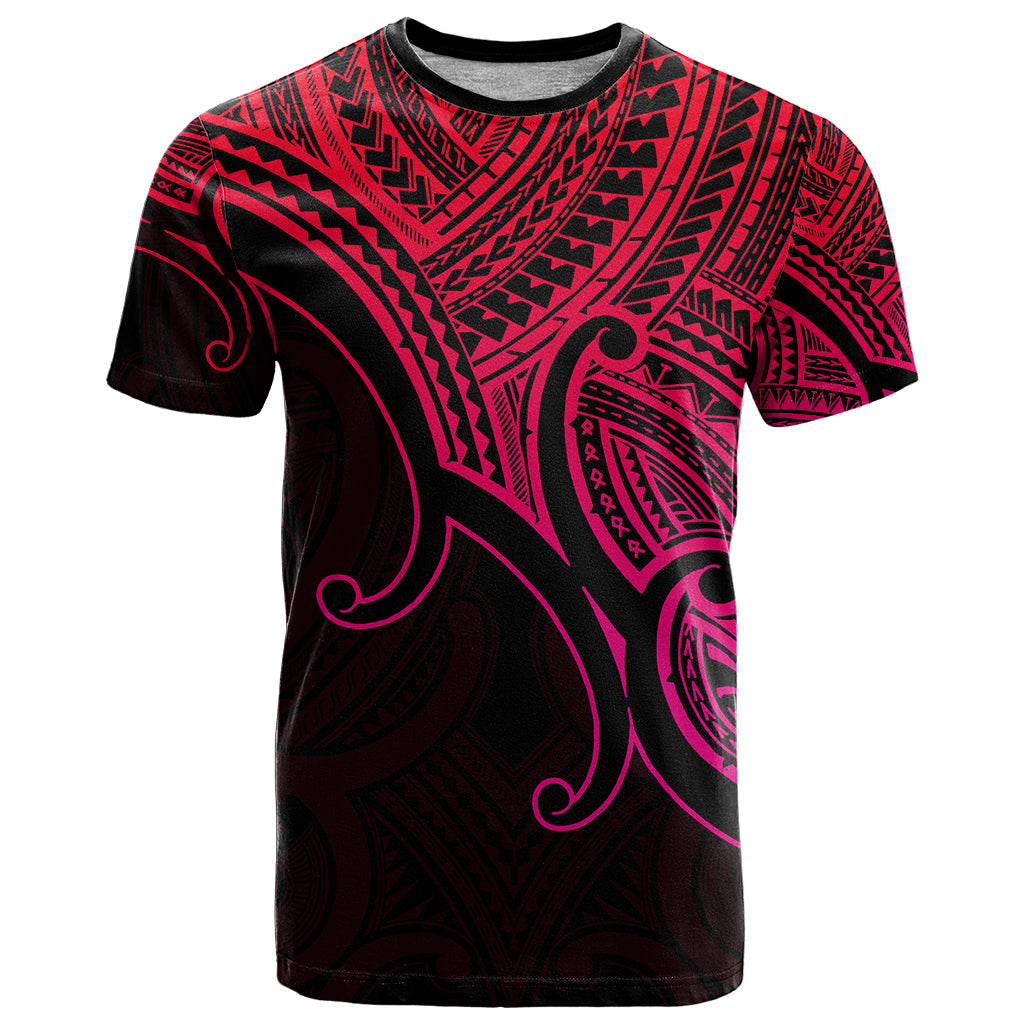 custom-aotearoa-maori-koru-t-shirt-polynesian-pacific-tribal-pink