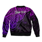 custom-aotearoa-maori-koru-bomber-jacket-polynesian-pacific-tribal-purple