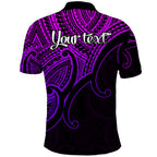 custom-aotearoa-maori-koru-polo-shirt-polynesian-pacific-tribal-purple