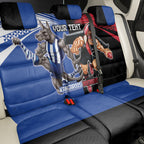 Custom Kangaroos and Bombers Back Car Seat Cover Together Sporty Style