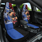 Custom Kangaroos and Bombers Car Seat Cover Together Sporty Style