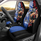 Custom Kangaroos and Bombers Car Seat Cover Together Sporty Style