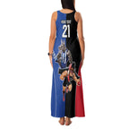 Custom Kangaroos and Bombers Family Matching Tank Maxi Dress and Hawaiian Shirt Together Sporty Style