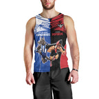 Custom Kangaroos and Bombers Men Tank Top Together Sporty Style