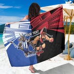 Custom Kangaroos and Bombers Sarong Together Sporty Style