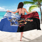 Custom Kangaroos and Bombers Sarong Together Sporty Style