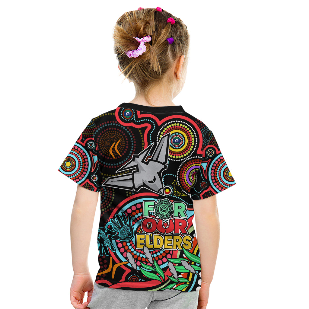 bombers-football-aboriginal-art-kid-t-shirt-naidoc-indigenous-tribal