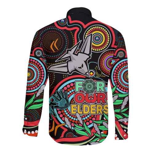 bombers-football-aboriginal-art-long-sleeve-button-shirt-naidoc-indigenous-tribal