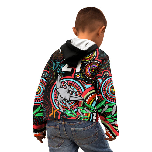 custom-bombers-football-aboriginal-art-kid-hoodie-naidoc-indigenous-tribal