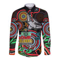 custom-bombers-football-aboriginal-art-long-sleeve-button-shirt-naidoc-indigenous-tribal