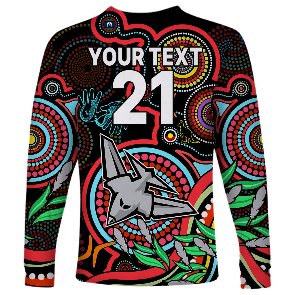 custom-bombers-football-aboriginal-art-long-sleeve-shirt-naidoc-indigenous-tribal