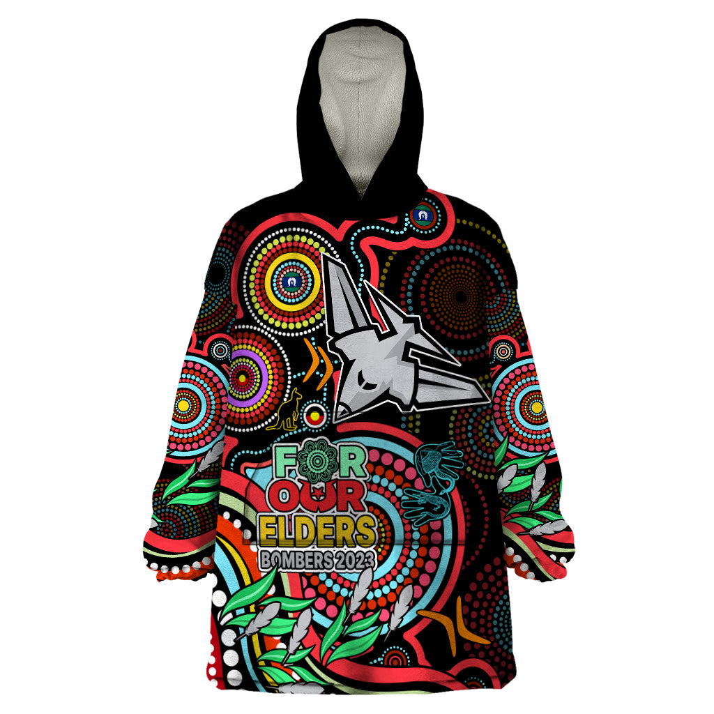 custom-bombers-football-aboriginal-art-wearable-blanket-hoodie-naidoc-indigenous-tribal