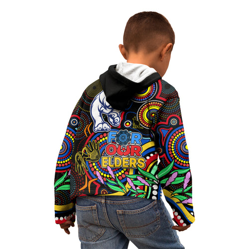 bulldogs-football-aboriginal-art-kid-hoodie-naidoc-indigenous-tribal