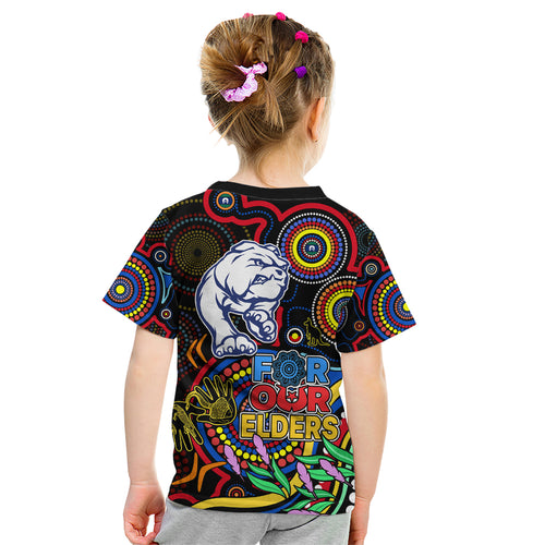 bulldogs-football-aboriginal-art-kid-t-shirt-naidoc-indigenous-tribal