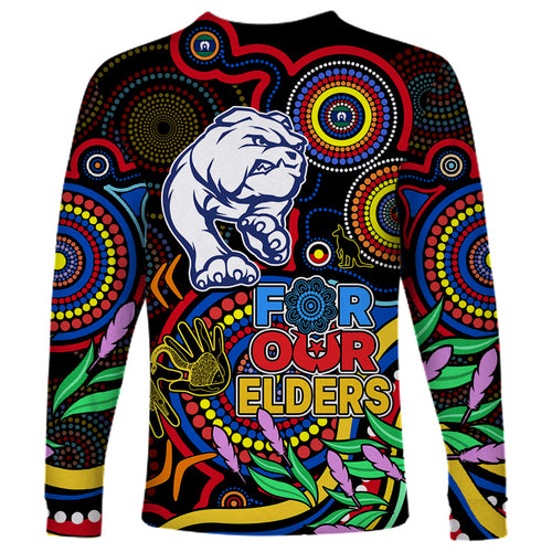 bulldogs-football-aboriginal-art-long-sleeve-shirt-naidoc-indigenous-tribal