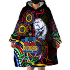 bulldogs-football-aboriginal-art-wearable-blanket-hoodie-naidoc-indigenous-tribal