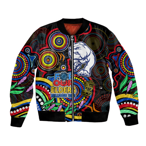 custom-bulldogs-football-aboriginal-art-bomber-jacket-naidoc-indigenous-tribal