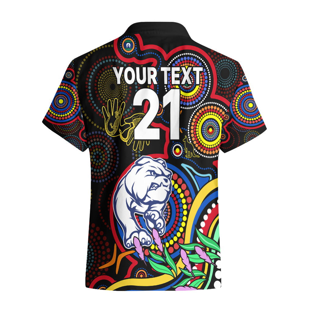 custom-bulldogs-football-aboriginal-art-hawaiian-shirt-naidoc-indigenous-tribal