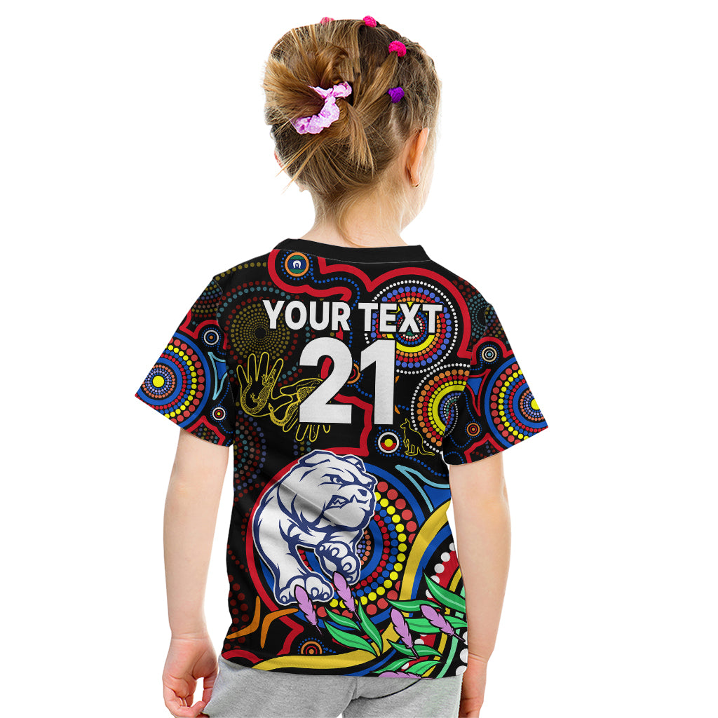 custom-bulldogs-football-aboriginal-art-kid-t-shirt-naidoc-indigenous-tribal