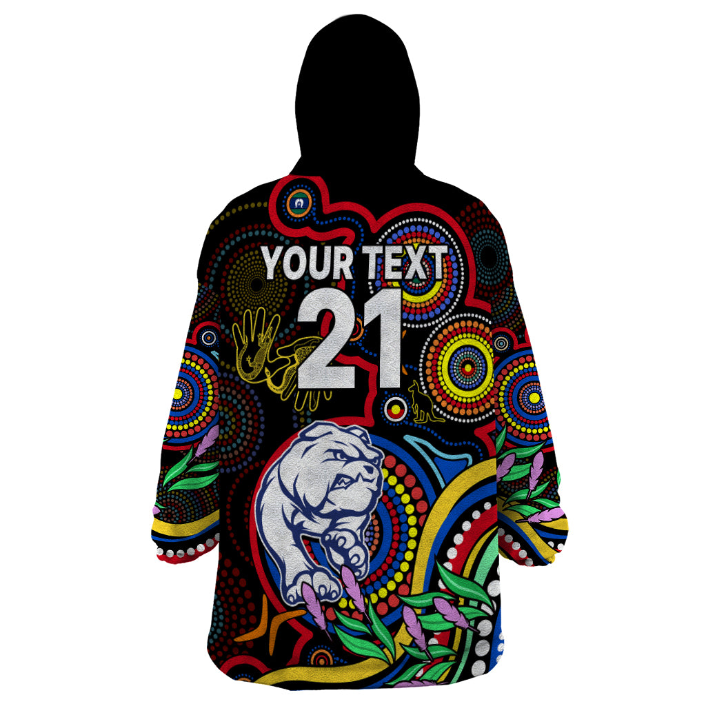 custom-bulldogs-football-aboriginal-art-wearable-blanket-hoodie-naidoc-indigenous-tribal