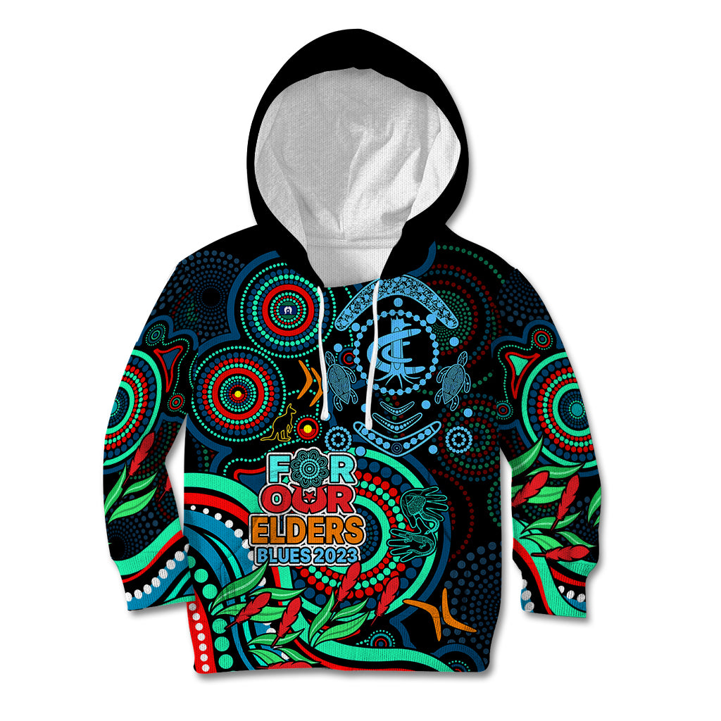 carlton-blues-football-aboriginal-art-kid-hoodie-naidoc-indigenous-tribal