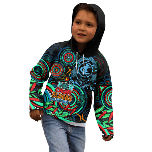 carlton-blues-football-aboriginal-art-kid-hoodie-naidoc-indigenous-tribal