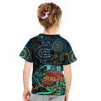 carlton-blues-football-aboriginal-art-kid-t-shirt-naidoc-indigenous-tribal