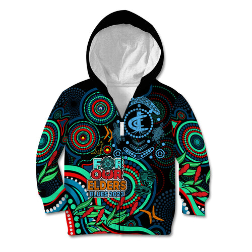 custom-carlton-blues-football-aboriginal-art-kid-hoodie-naidoc-indigenous-tribal