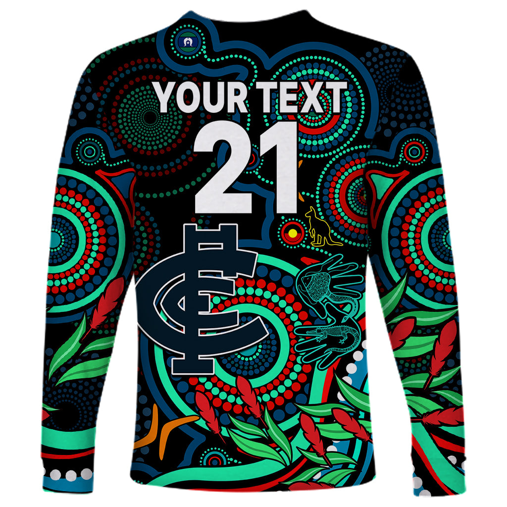 custom-carlton-blues-football-aboriginal-art-long-sleeve-shirt-naidoc-indigenous-tribal